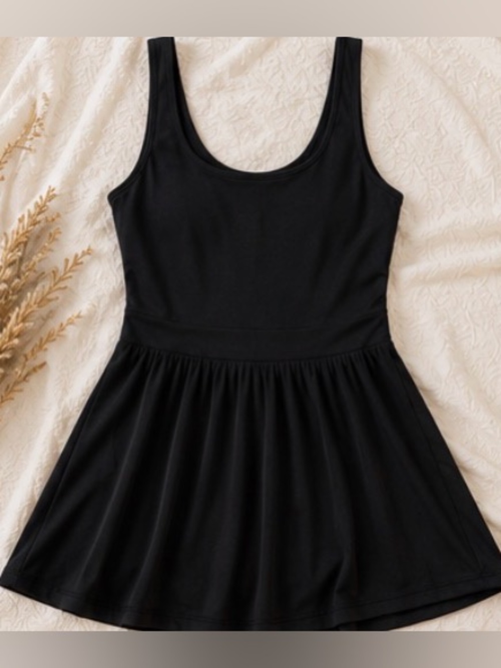 All In Motion Black Flowy Athletic Dress Size S - Picture 4 of 6